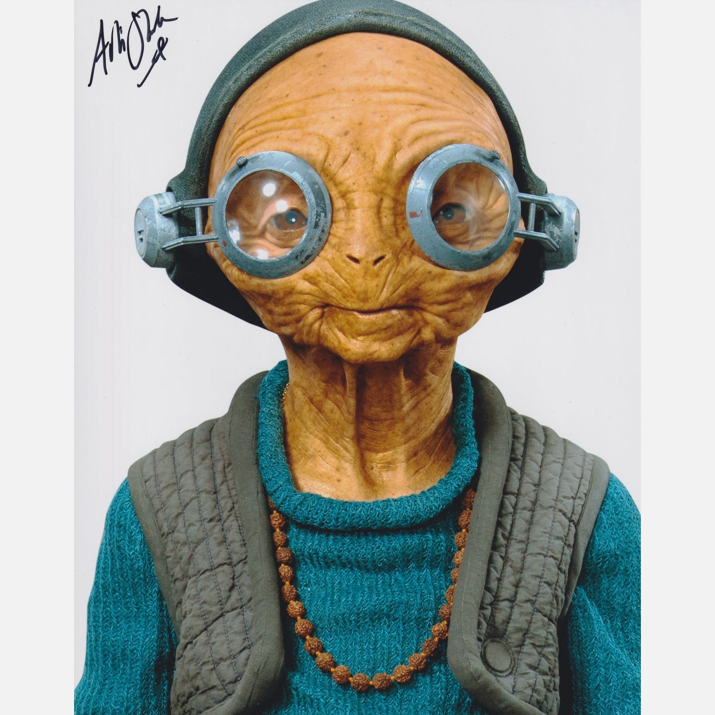 ARTI SHAH Autogramm ACOA signiert 8 x 10 Fotografie STAR WARS