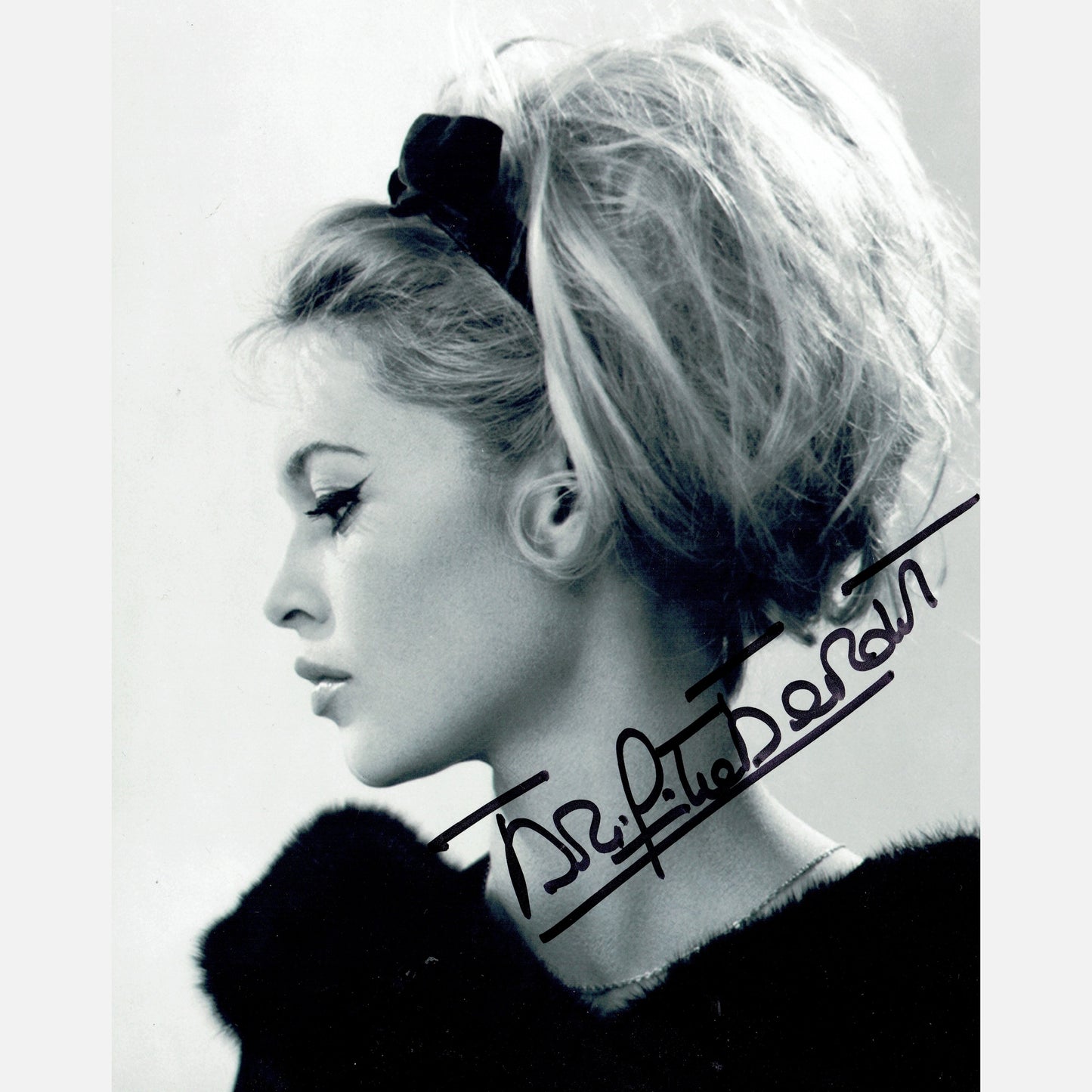 BRIGITTE BARDOT autograph ACOA signed 8x10 photography 8x10