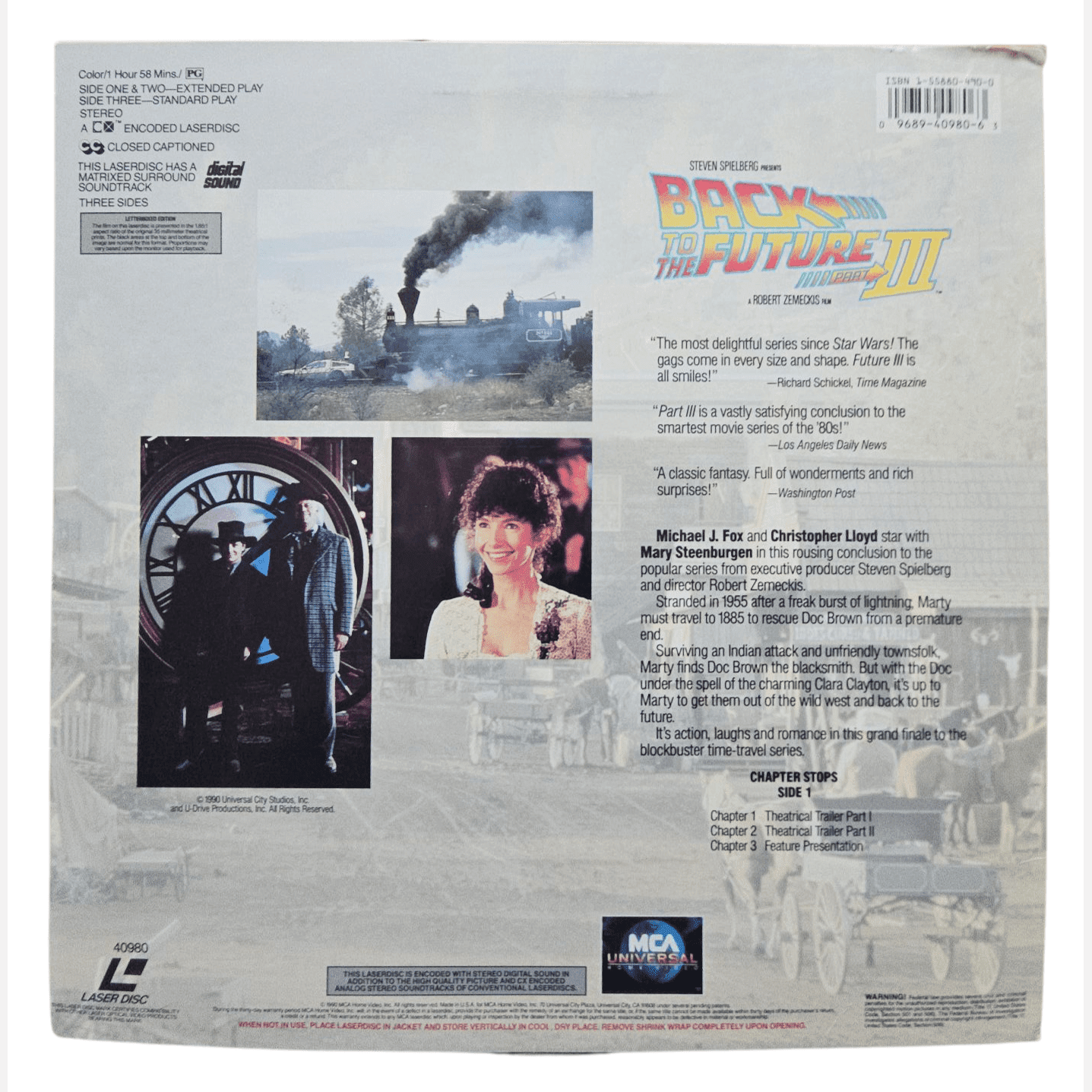 CHRISTOPHER LLOYD Autogramm JSA signierte Laserdisk Zurück in die Zukunft