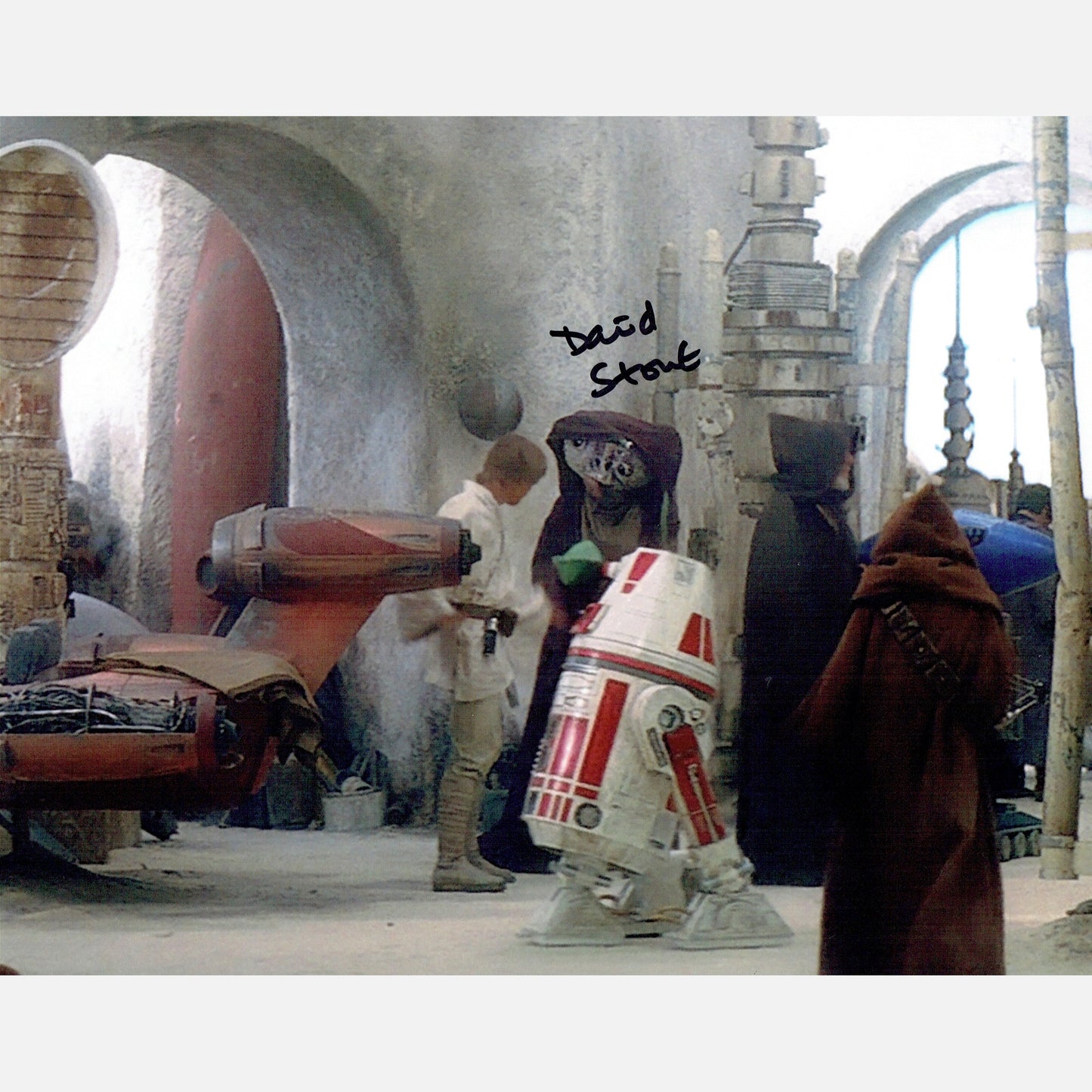 DAVID STONE autograph ACOA signed 8x10 photography STAR WARS 8x10