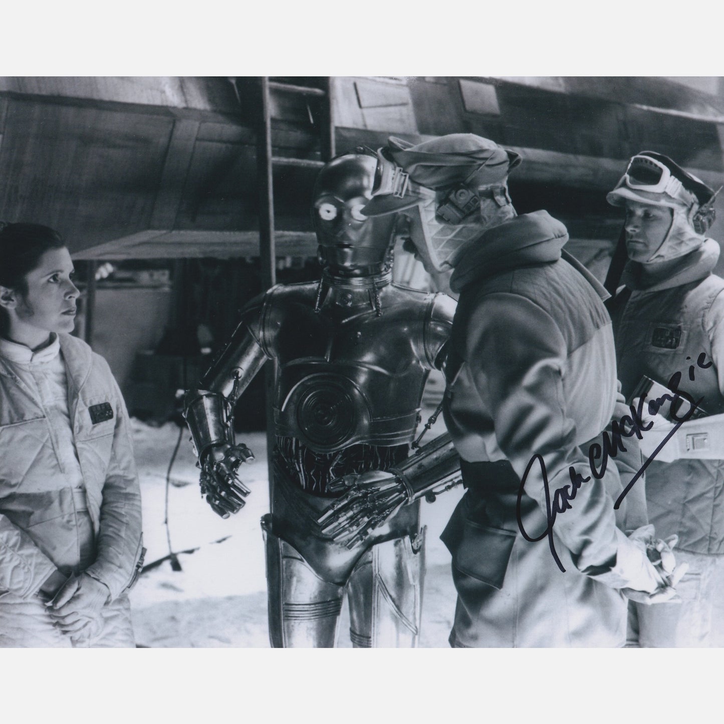 JACK McKENZIE Autogramm ACOA signiert 8 x 10 Fotografie STAR WARS