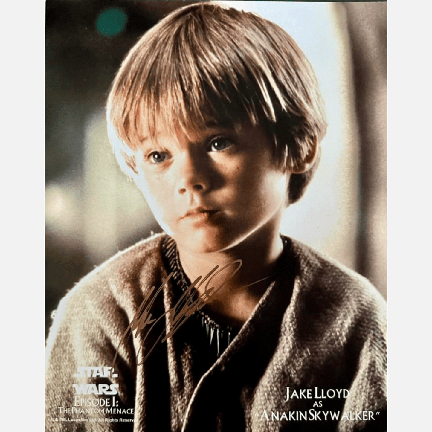 JAKE LLOYD autograph ACOA signed 8x10 photography STAR WARS