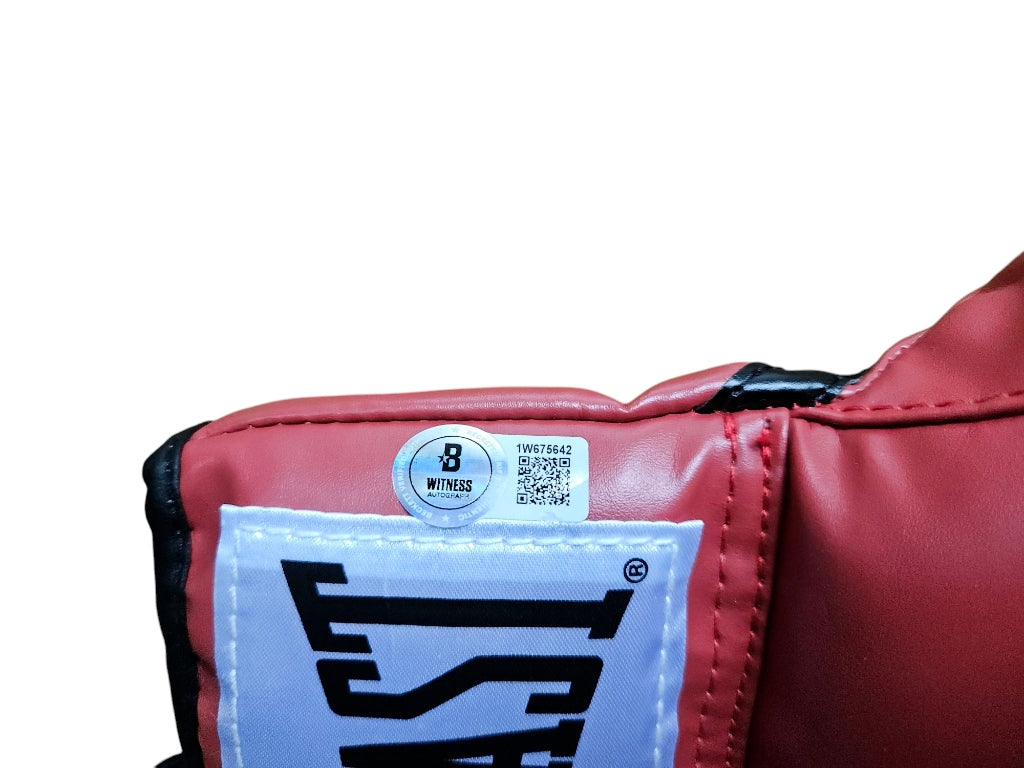 LENNOX LEWIS Autogramm BECKETT Zertifikat signiert Boxhandschuh