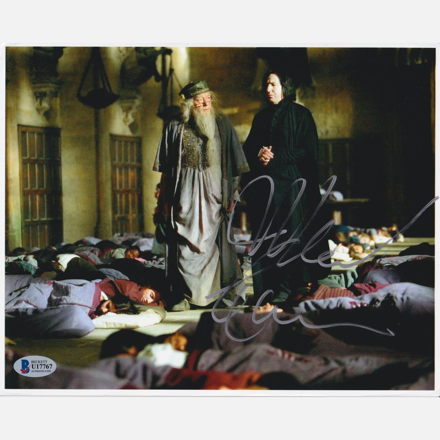 MICHAEL GAMBON Autogramm Beckett signiert 8 x 10 Fotografie HARRY POTTER