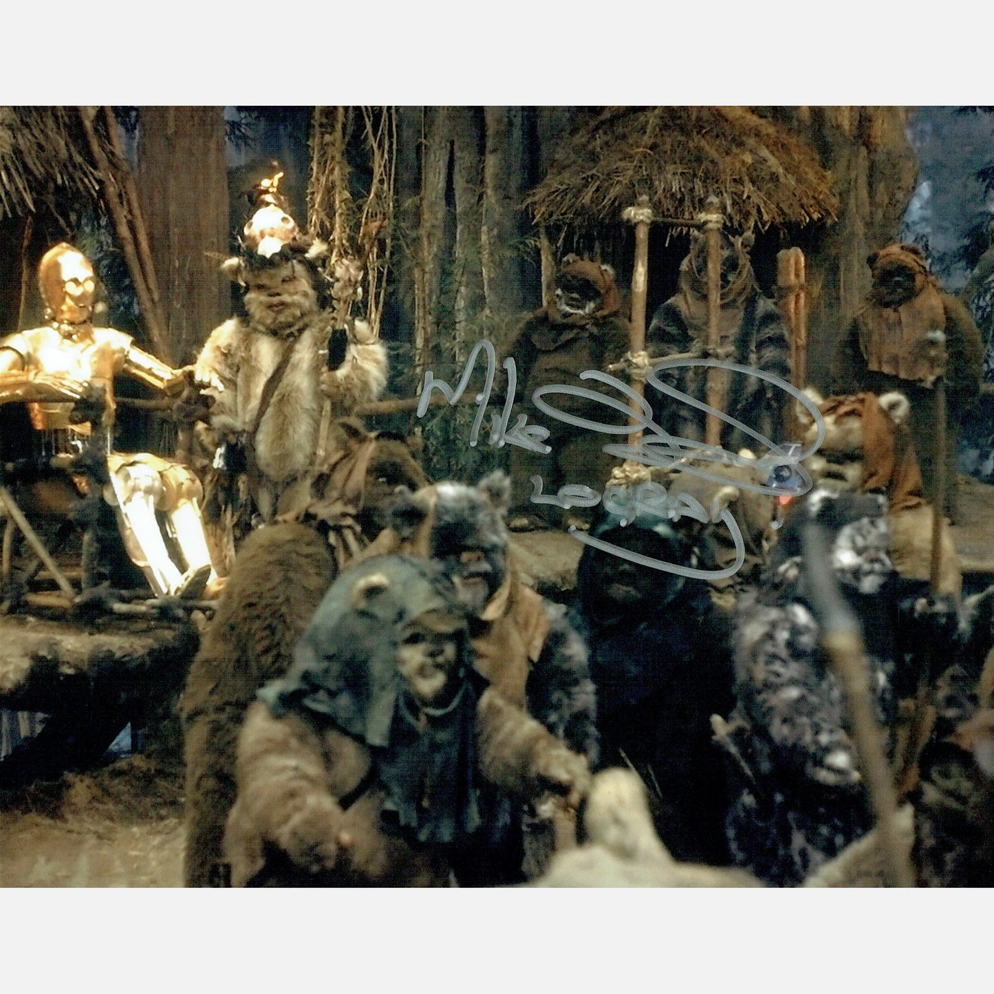 MIKE EDMONDS Autogramm ACOA signiert 8 x 10 Fotografie STAR WARS