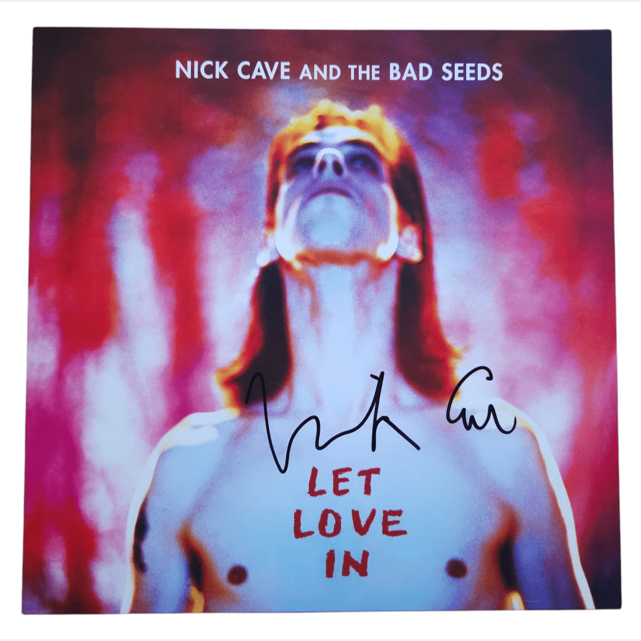 NICK CAVE Autogramm ACOA signierte Vinyl-LP