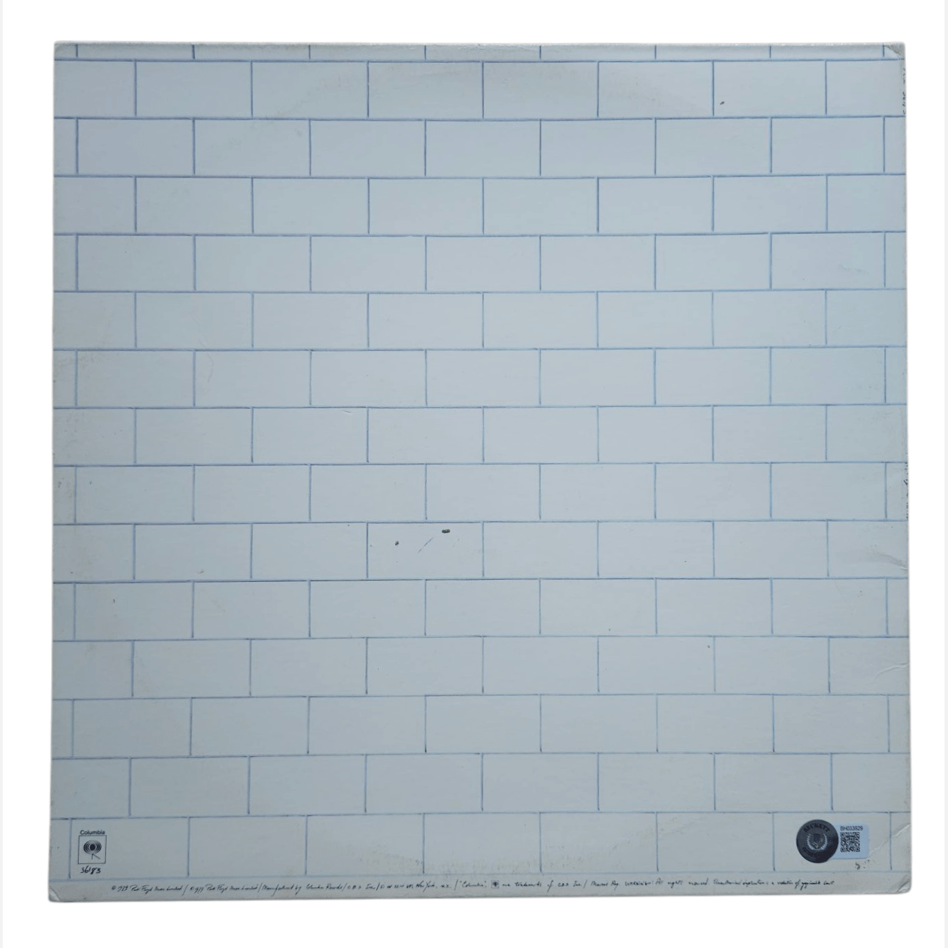 PINK FLOYD - NICK MASON Autogramm, von Beckett signiertes Vinyl-LP-Cover