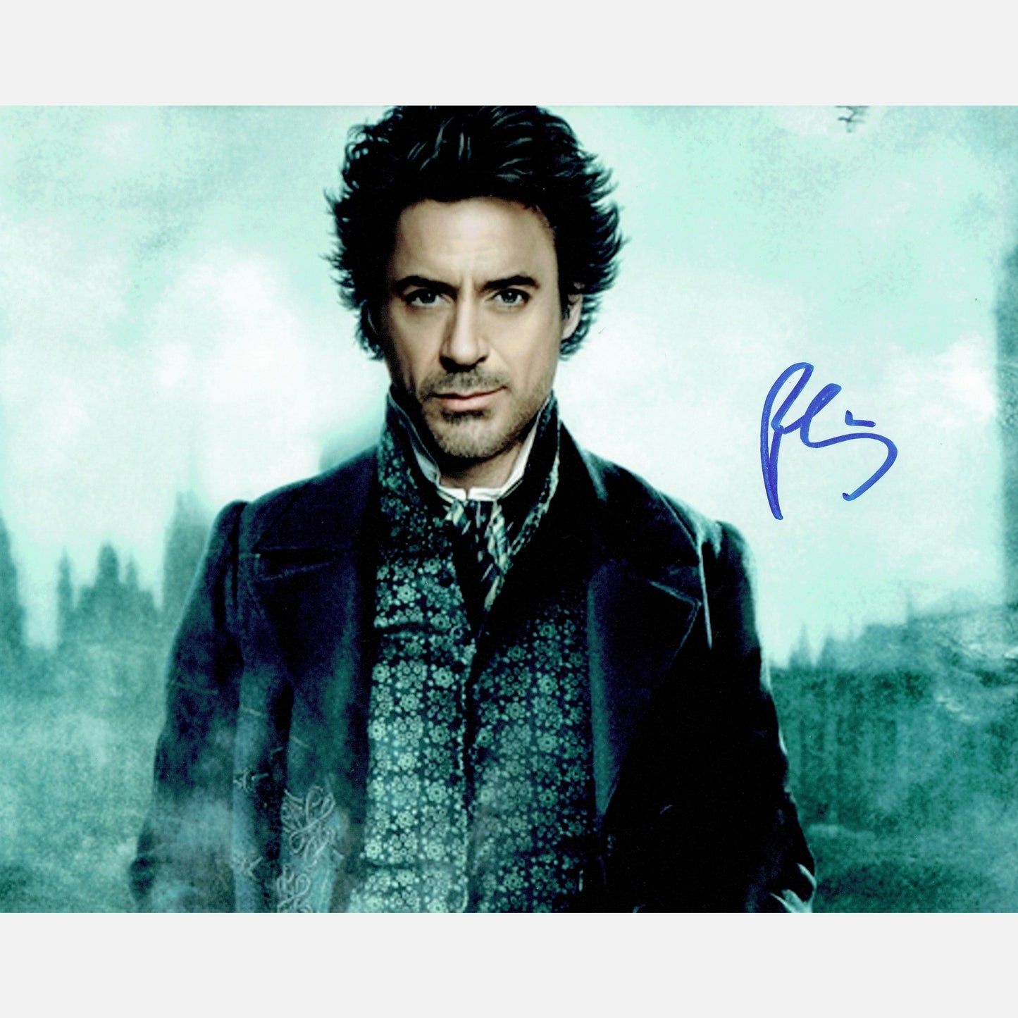 ROBERT DOWNEY JR autograph ACOA signed 8x10 photography SHERLOCK HOLMES 8x10