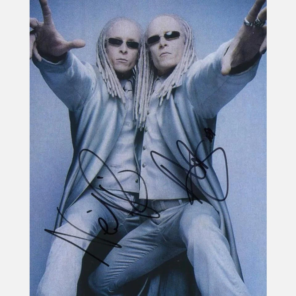 ADRIAN RAYMENT and NEIL RAYMENT autographs ACOA signed 8x10 photography MATRIX