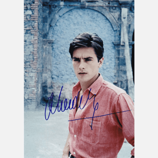 ALAIN DELON autograph AFTAL/ACOA signed 7x10 photography