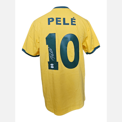 PELE signed soccer jersey PSA & ACOA certificates Brazil