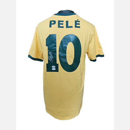 PELE signed soccer jersey PSA & ACOA certificates Brazil