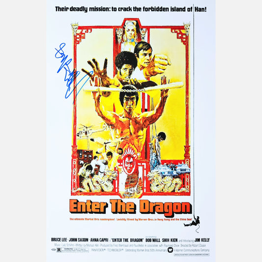 ANGELA MAO autograph ACOA signed poster 11x17 ENTER THE DRAGON 11x17
