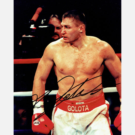 ANDRZEJ GOŁOTA autograph ACOA signed 8x10 photography BOXING