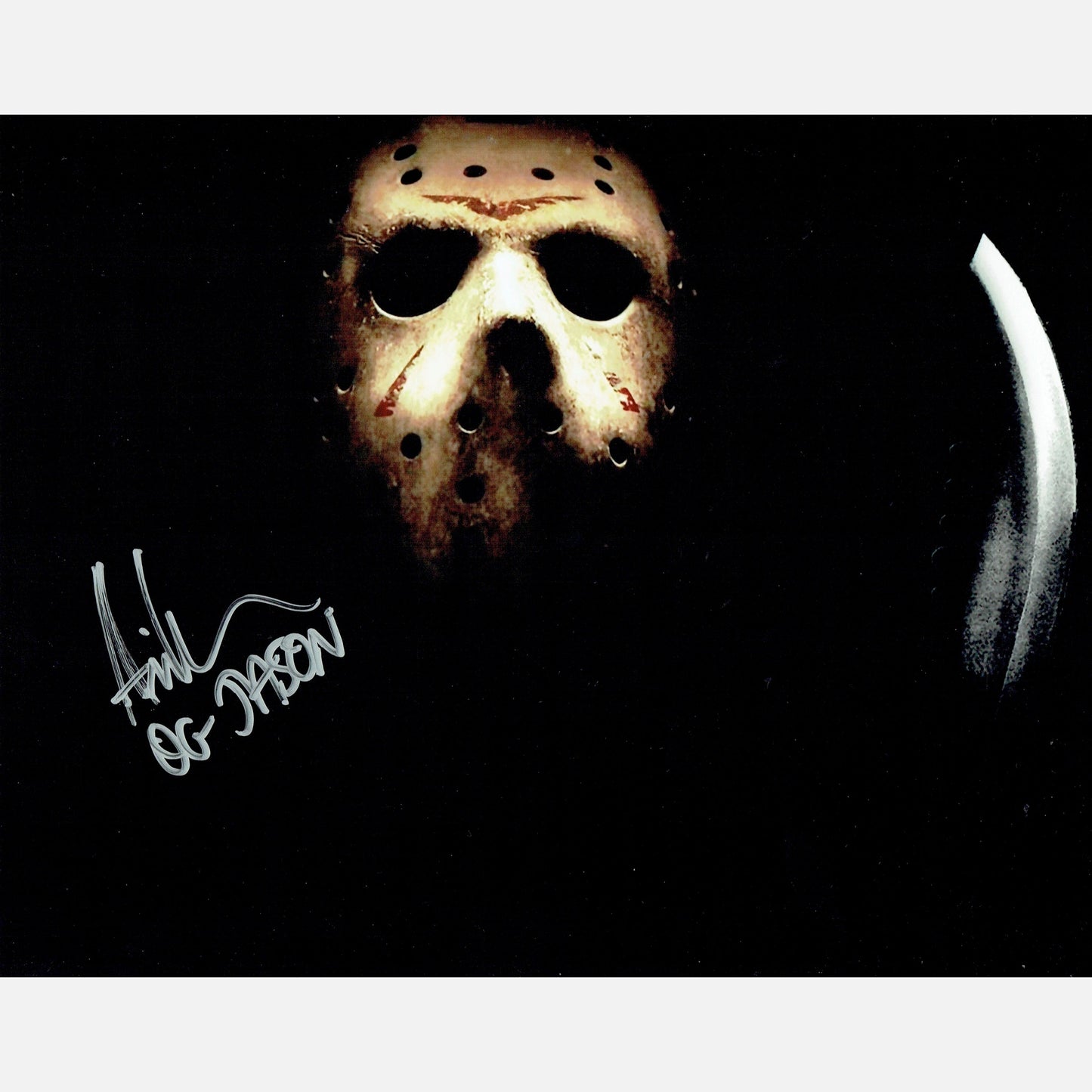 ARI LEHMAN autograph ACOA signed 8x10 photography FRIDAY THE 13TH