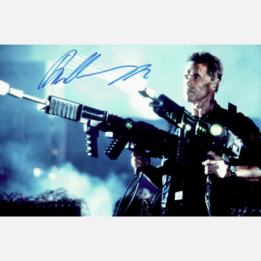 ARNOLD SCHWARZENEGGER autograph ACOA signed 7x10,5 photography TERMINATOR