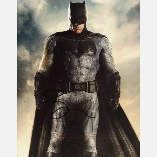 BEN AFFLECK as BATMAN autograph ACOA signed 8x10 photography BATMAN 8x10