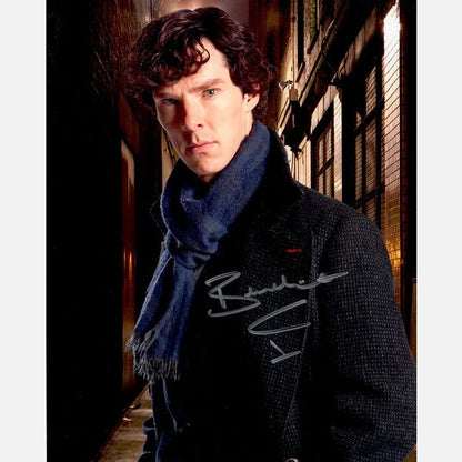 BENEDICT CUMBERBATCH autograph ACOA signed 8x10 photography SHERLOCK HOLMES 8x10