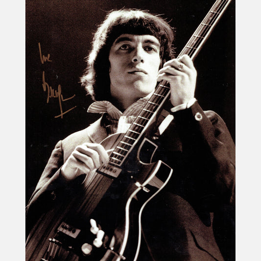 BILL WYMAN autograph ACOA signed 8x10 photography ROLLING STONES 8x10