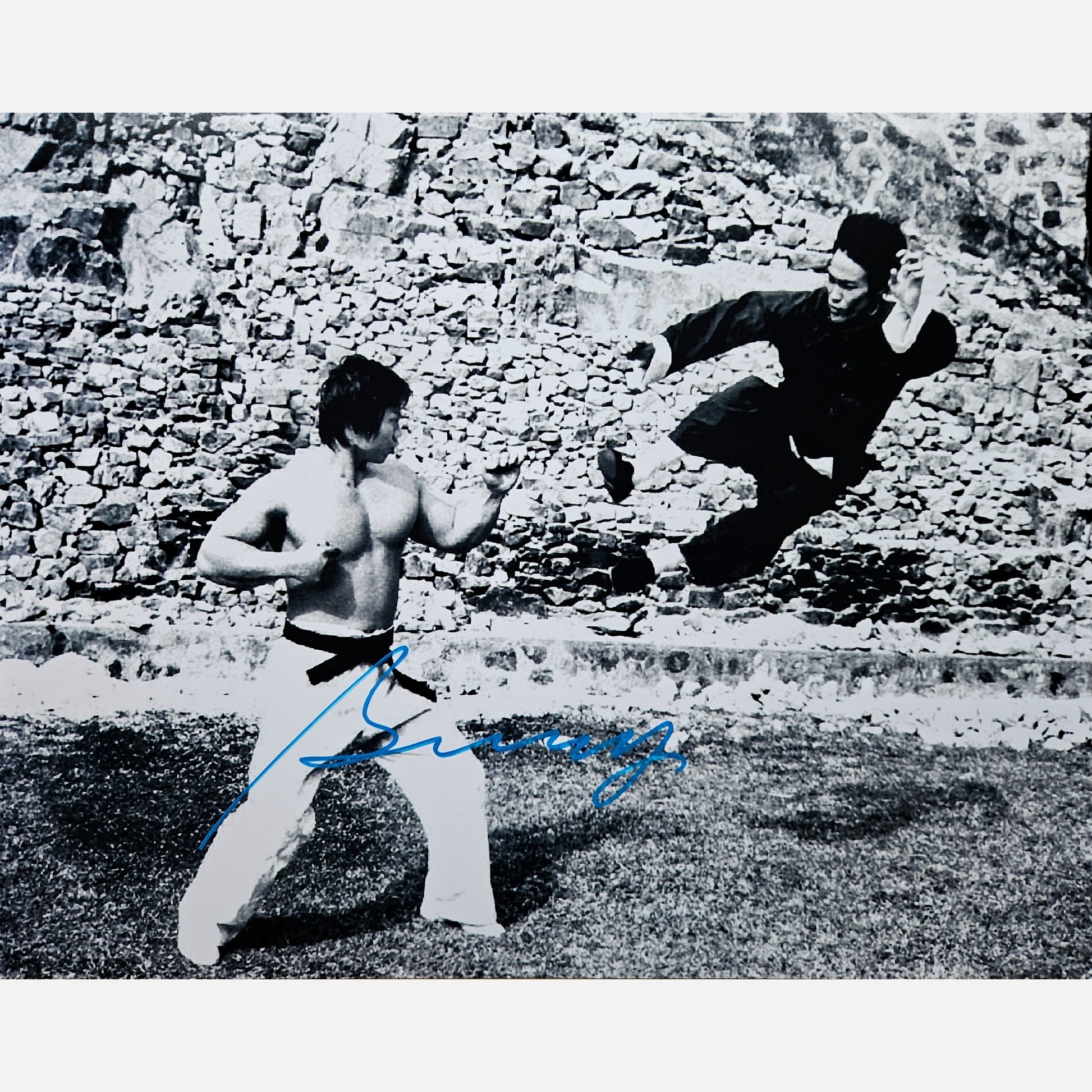 BOLO YEUNG autograph ACOA signed 16x20 photography ENTER THE DRAGON 16x20