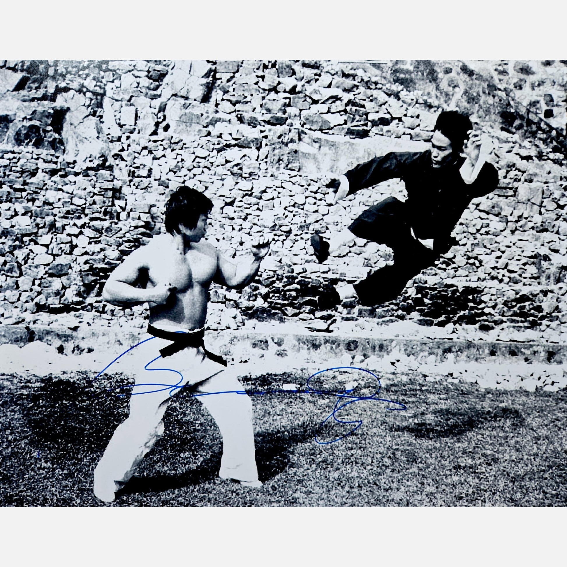 BOLO YEUNG autograph ACOA signed 16x20 photography ENTER THE DRAGON 16x20