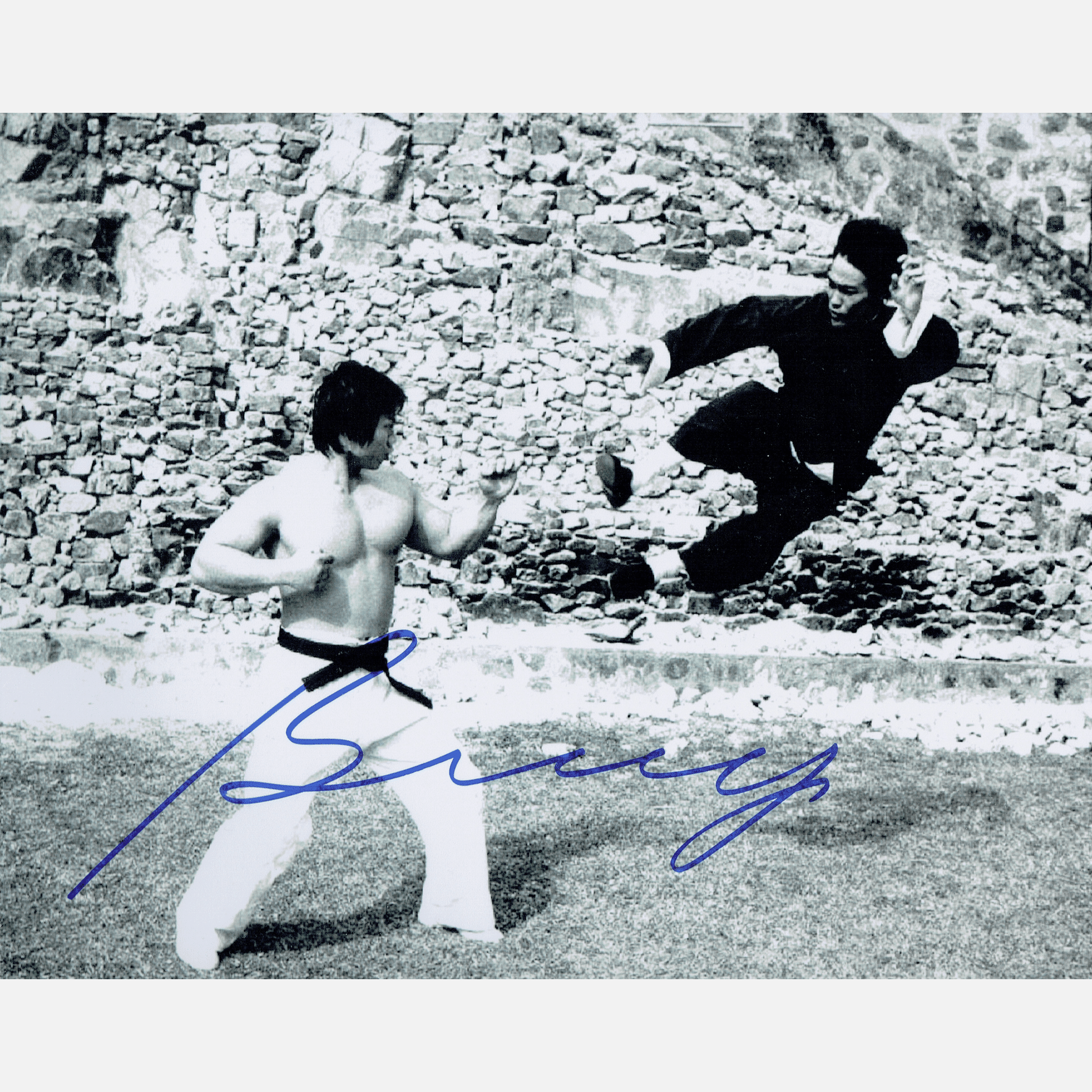 BOLO YEUNG autograph ACOA signed 8x10 photography ENTER THE DRAGON 8x10