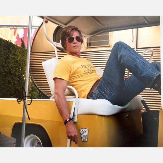 BRAD PITT autograph ACOA signed 8x10 photography 8x10