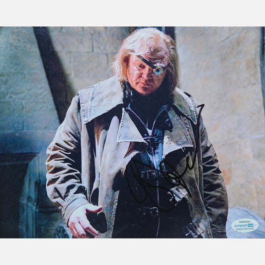 BRENDAN GLEESON autograph ACOA signed 8x10 photography HARRY POTTER