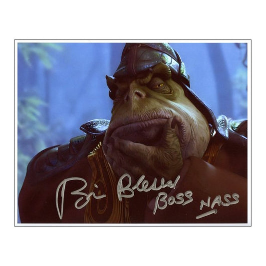 BRIAN BLESSED autograph ACOA signed 8x10 photography STAR WARS 8x10