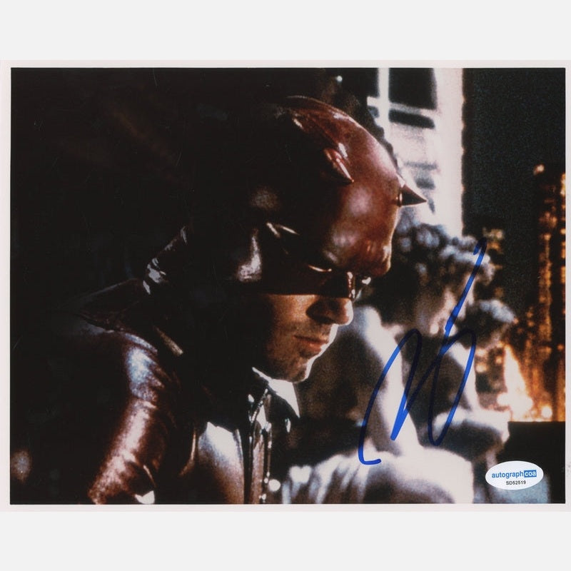 BEN AFFLECK autograph ACOA signed 8x10 photography DAREDEVIL