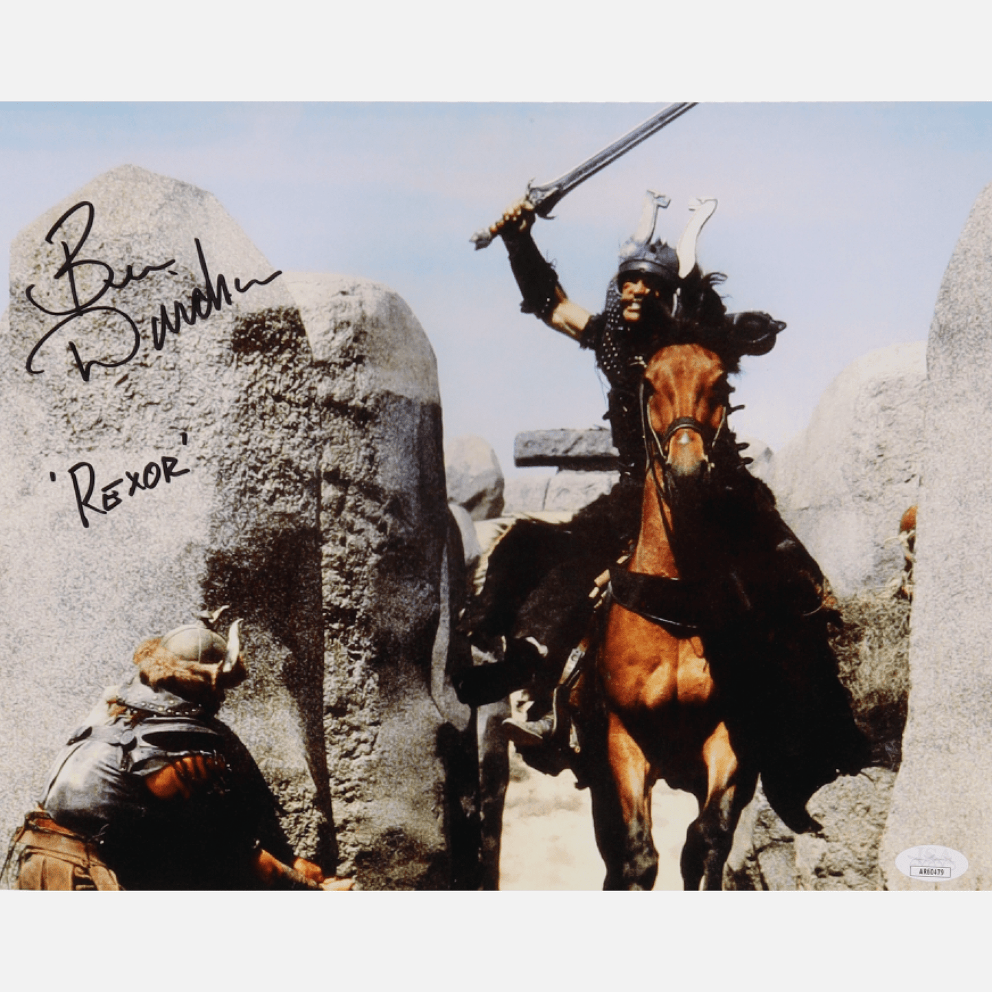 BEN DAVIDSON autograph JSA signed 11x14 photography CONAN