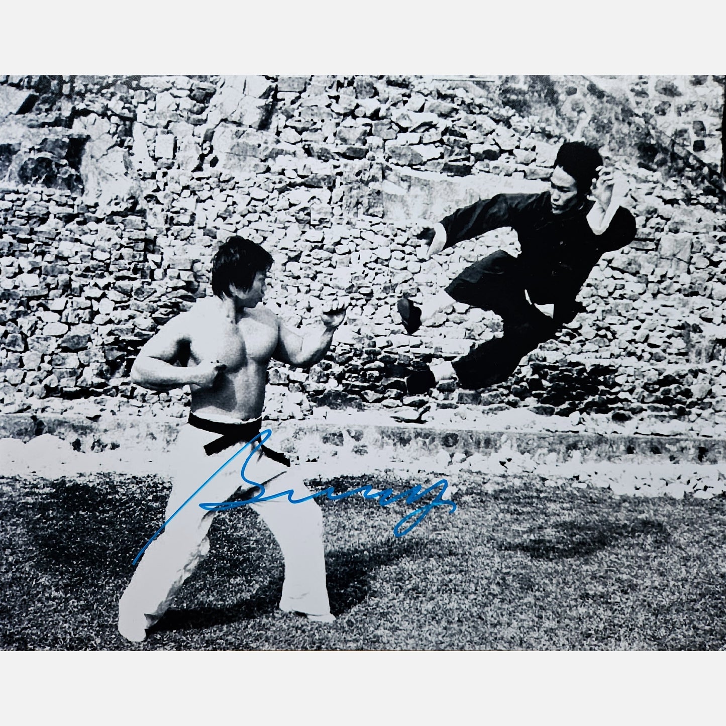 BOLO YEUNG autograph ACOA signed 16x20 photography ENTER THE DRAGON