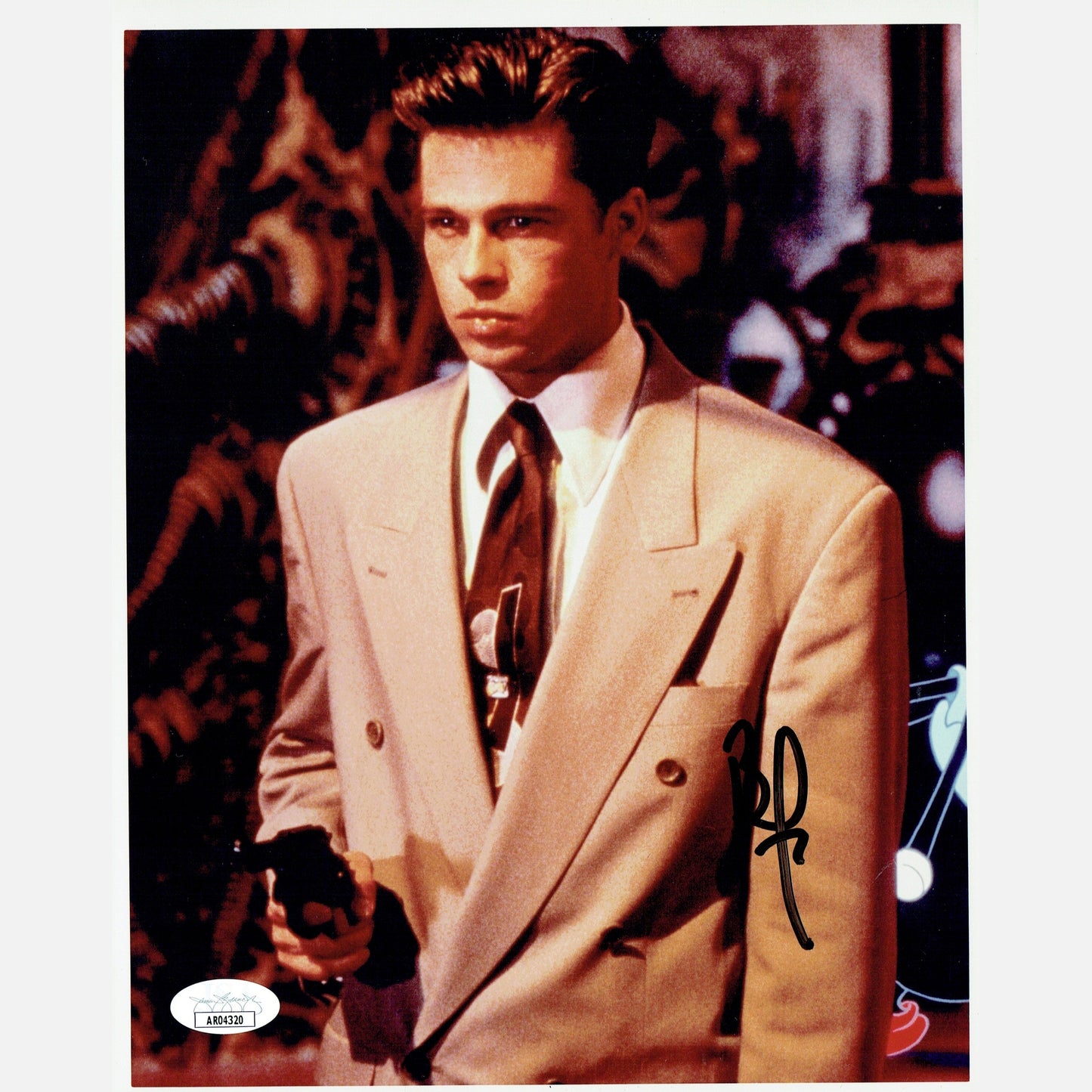 BRAD PITT autograph JSA signed 8x10 photography