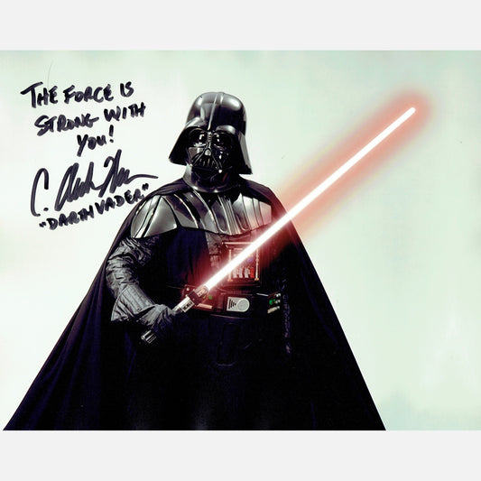 C. ANDREW NELSON autograph ACOA signed 8x10 photography STAR WARS 8x10