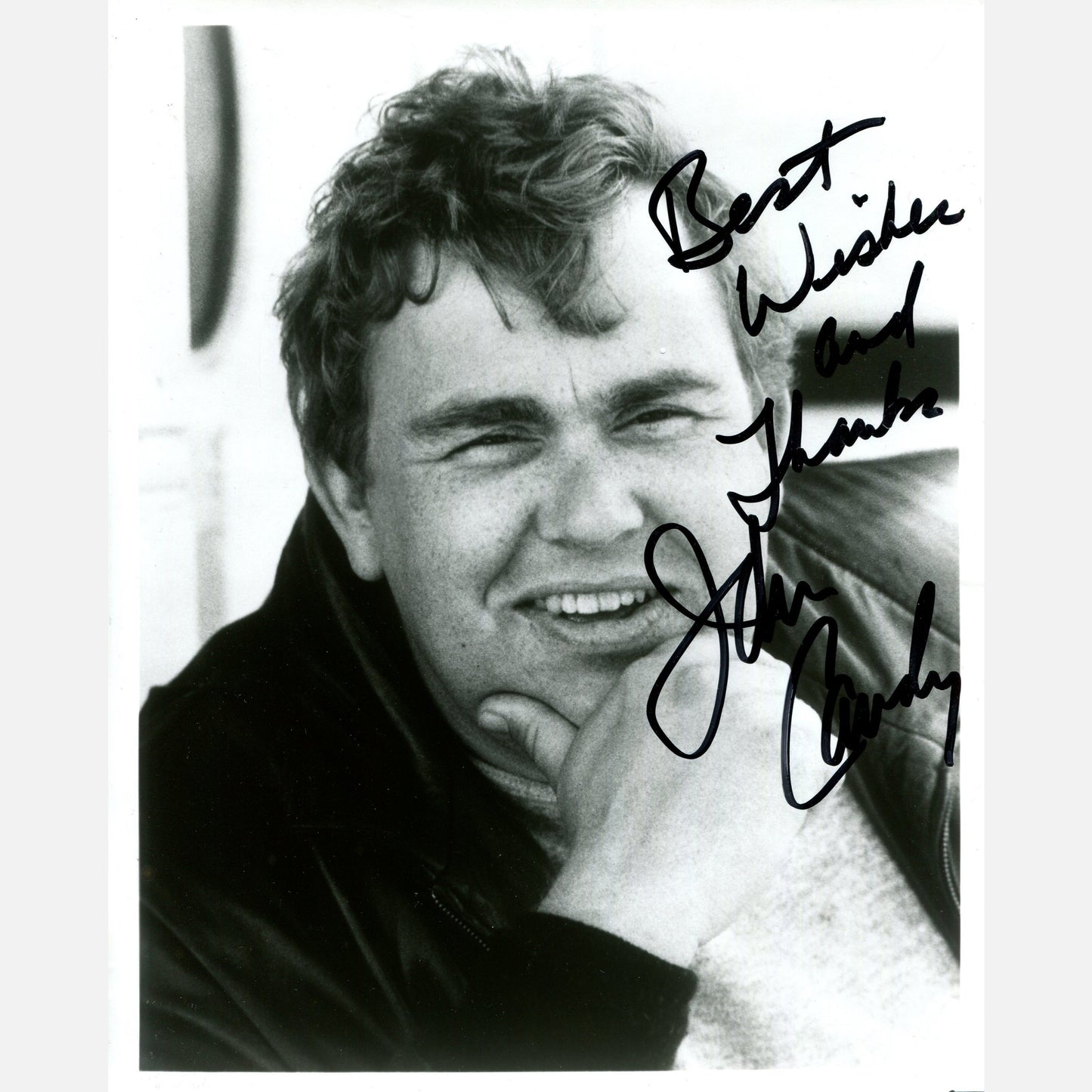 JOHN CANDY autograph TPA GUARANTEE signed 8x10 photography HOME ALONE STAR