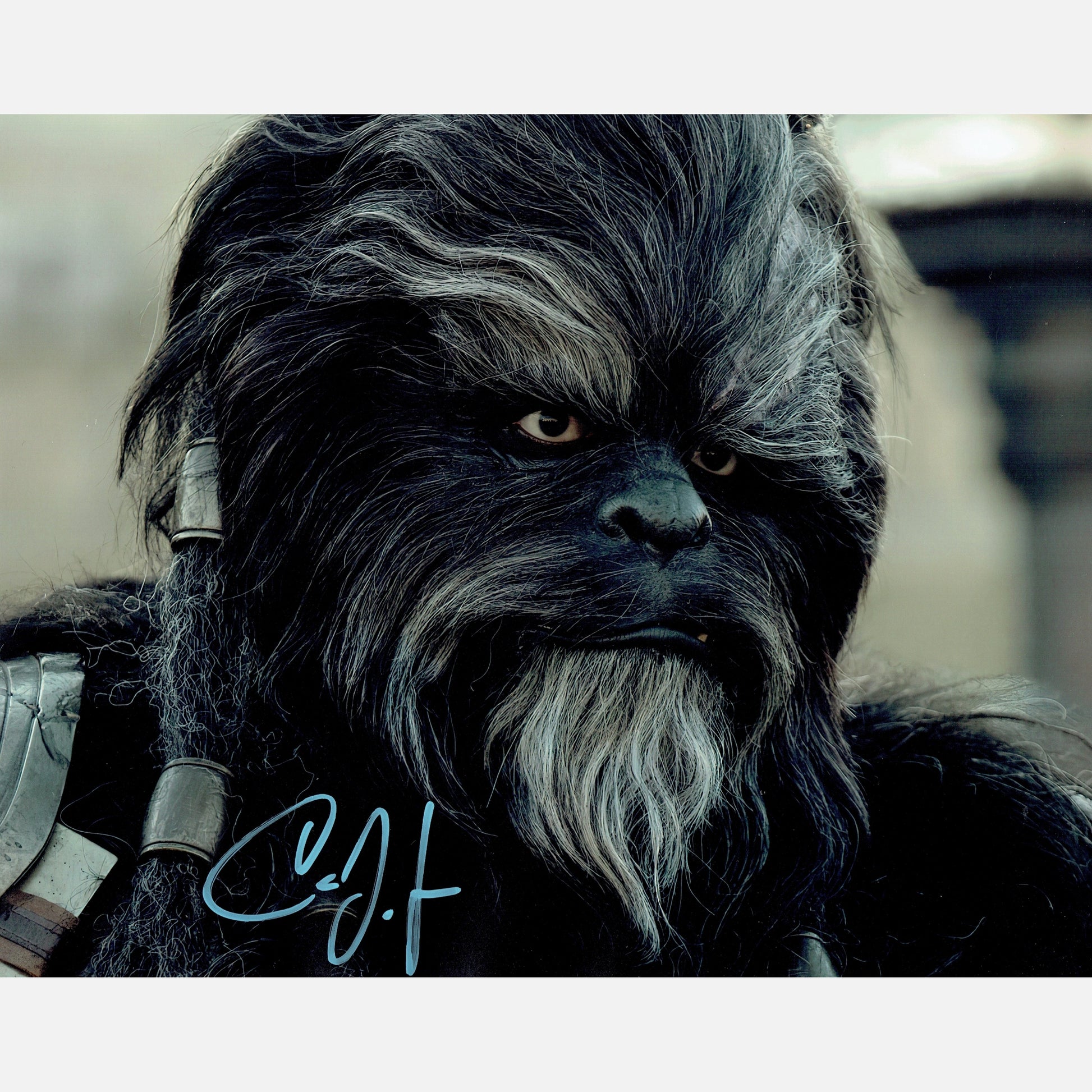 CAREY JONES autograph ACOA signed 8x10 photography STAR WARS 8x10