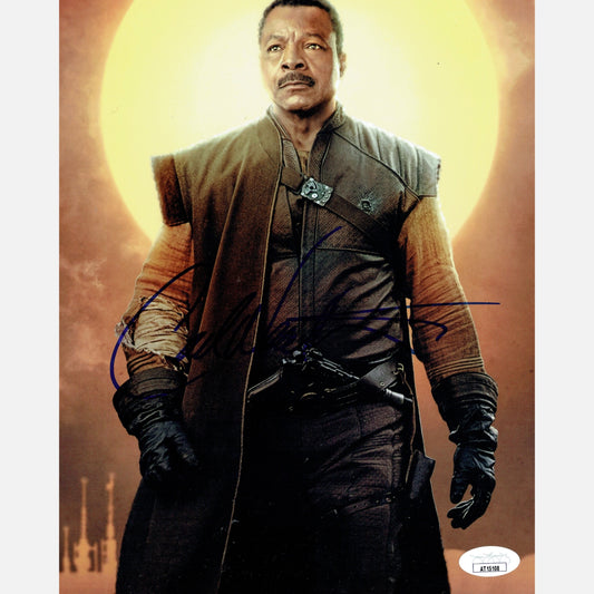 CARL WEATHERS autograph JSA signed 8x10 photography STAR WARS 8x10