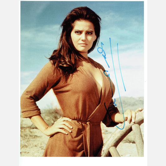CLAUDIA CARDINALE autograph ACOA signed 8x10 photography 8x10