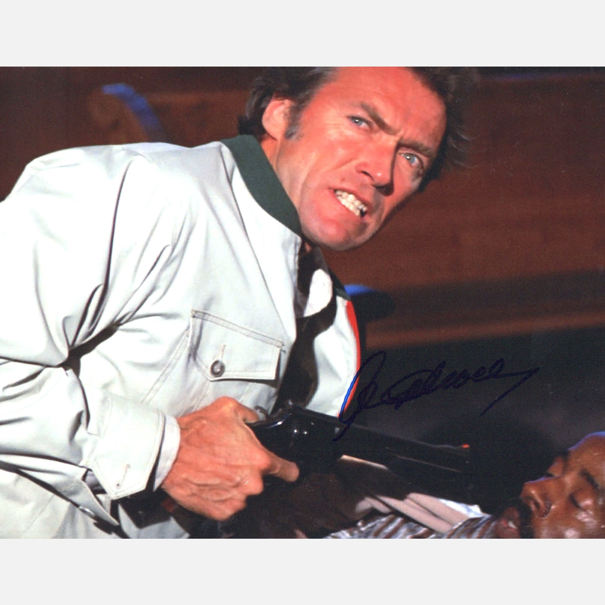 CLINT EASTWOOD autograph SWAU & ACOA signed 11x14 photography MAGNUM FORCE 11x14