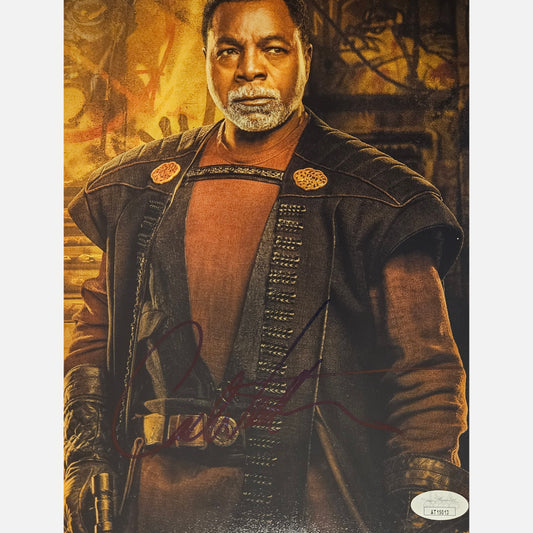 CARL WEATHERS autograph JSA signed 8x10 photography STAR WARS