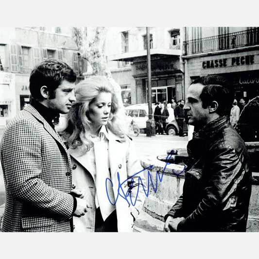 CATHERINE DENEUVE autograph ACOA signed 8x10 photography