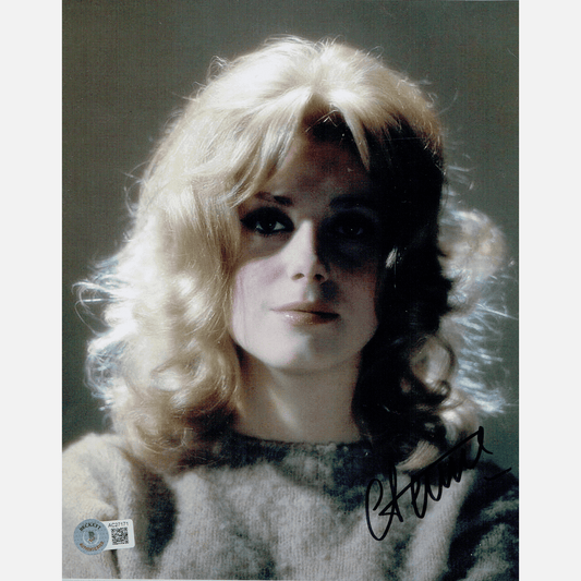 CATHERINE DENEUVE autograph BECKETT signed 8x10 photography