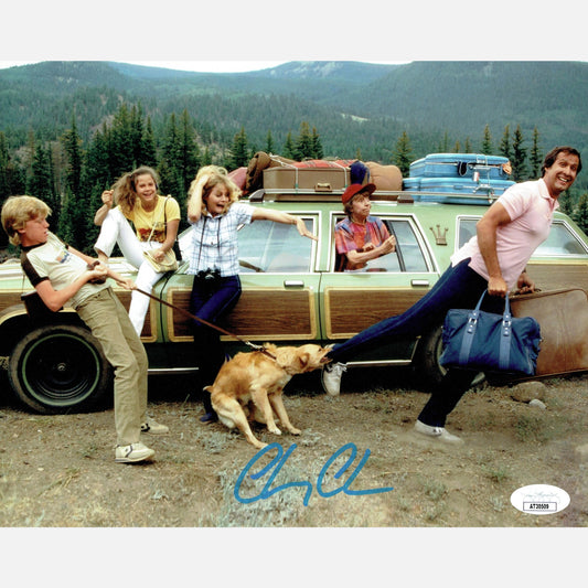 CHEVY CHASE autograph JSA signed 8x10 photography