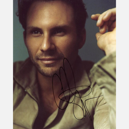 CHRISTIAN SLATER autograph ACOA signed 8x10 photography