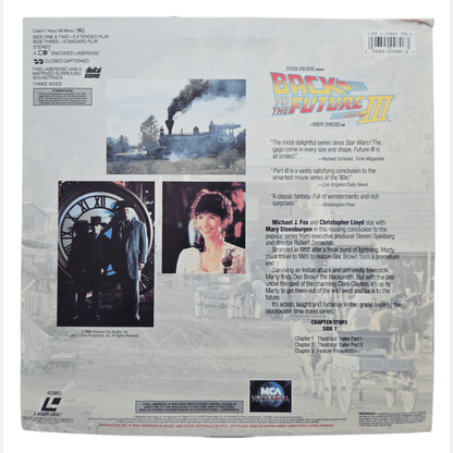 CHRISTOPHER LLOYD Autogramm JSA signierte Laserdisk Zurück in die Zukunft