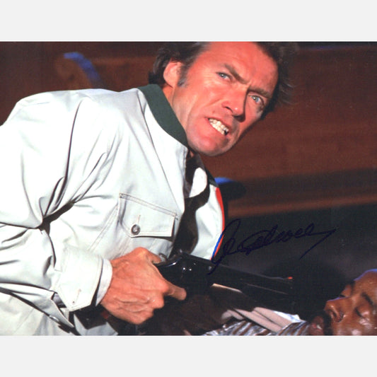 CLINT EASTWOOD autograph SWAU & ACOA signed 11x14 photography MAGNUM FORCE