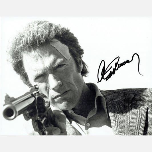 CLINT EASTWOOD autograph PSA & ACOA signed 11x14 VINTAGE photography MAGNUM FORCE