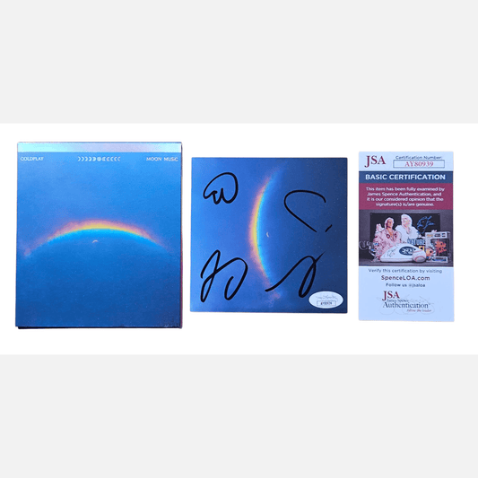 COLDPLAY Autogramm JSA signierte CD