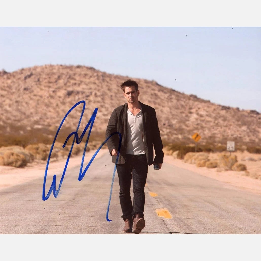 COLLIN FARRELL autograph ACOA signed 8x10 photography