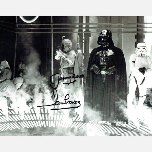 DAVID PROWSE and JEREMY BULLOCH autographs ACOA signed 8x10 photography STAR WARS 8x10
